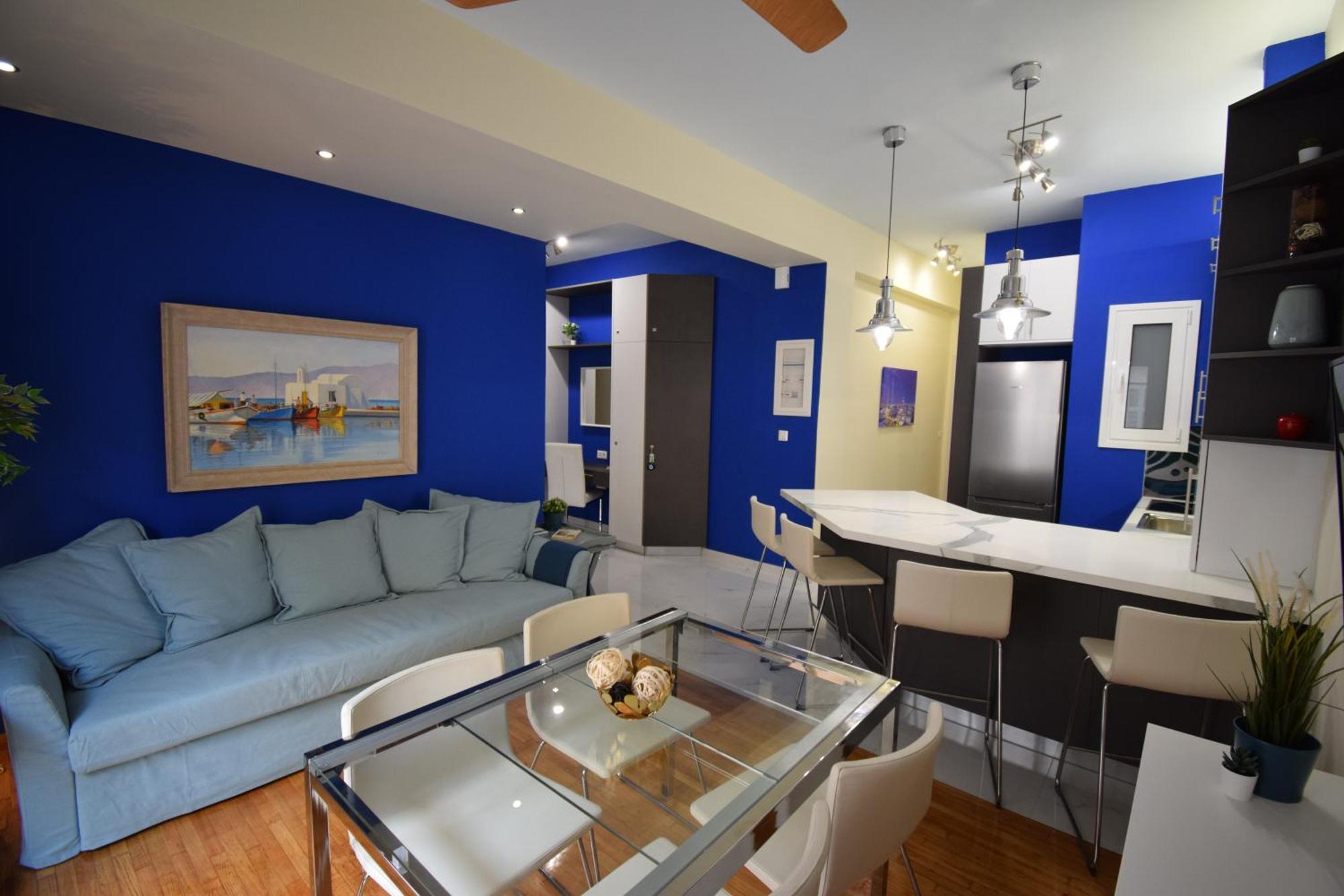 Piraeus Blue Apartment Ngoại thất bức ảnh